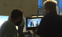 Willsmith lookalike on set 4